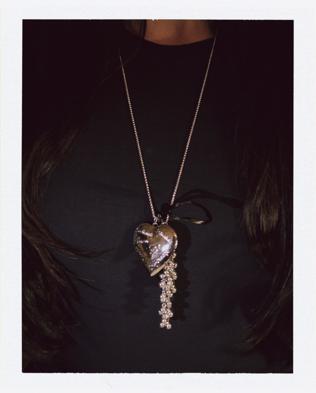 Midnight Heart Necklace