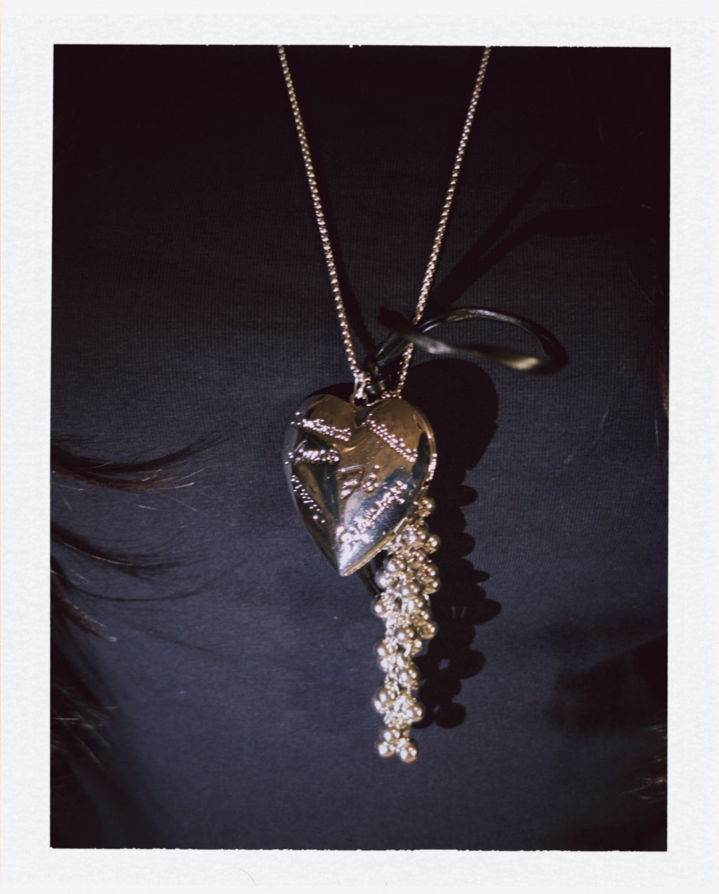Midnight Heart Necklace