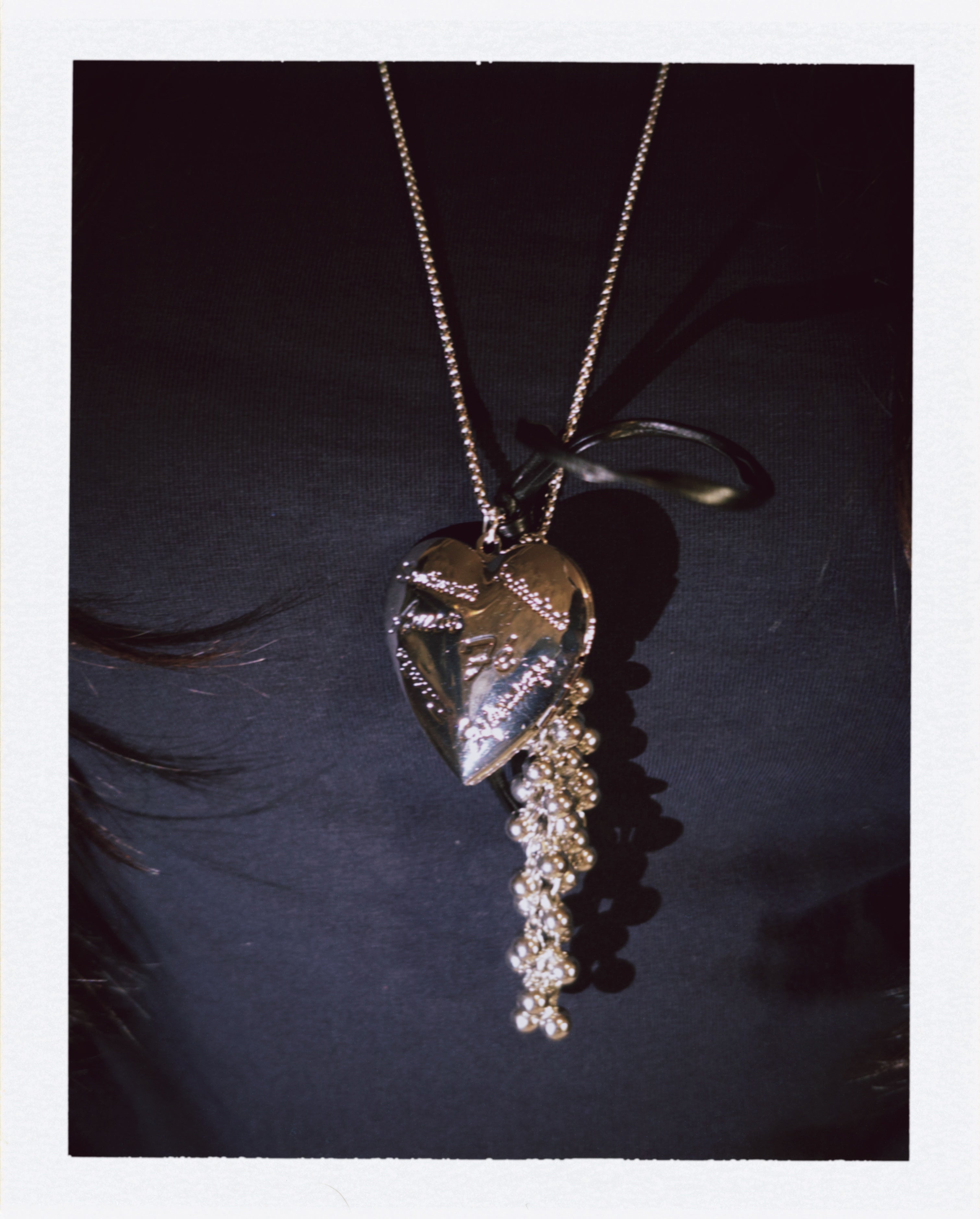 Midnight Heart Necklace